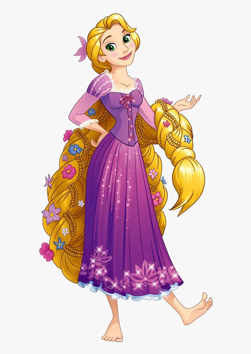 Transparent Rapunzel Clipart - Disney Rapunzel Transparent Background, HD Png Download, Free Download