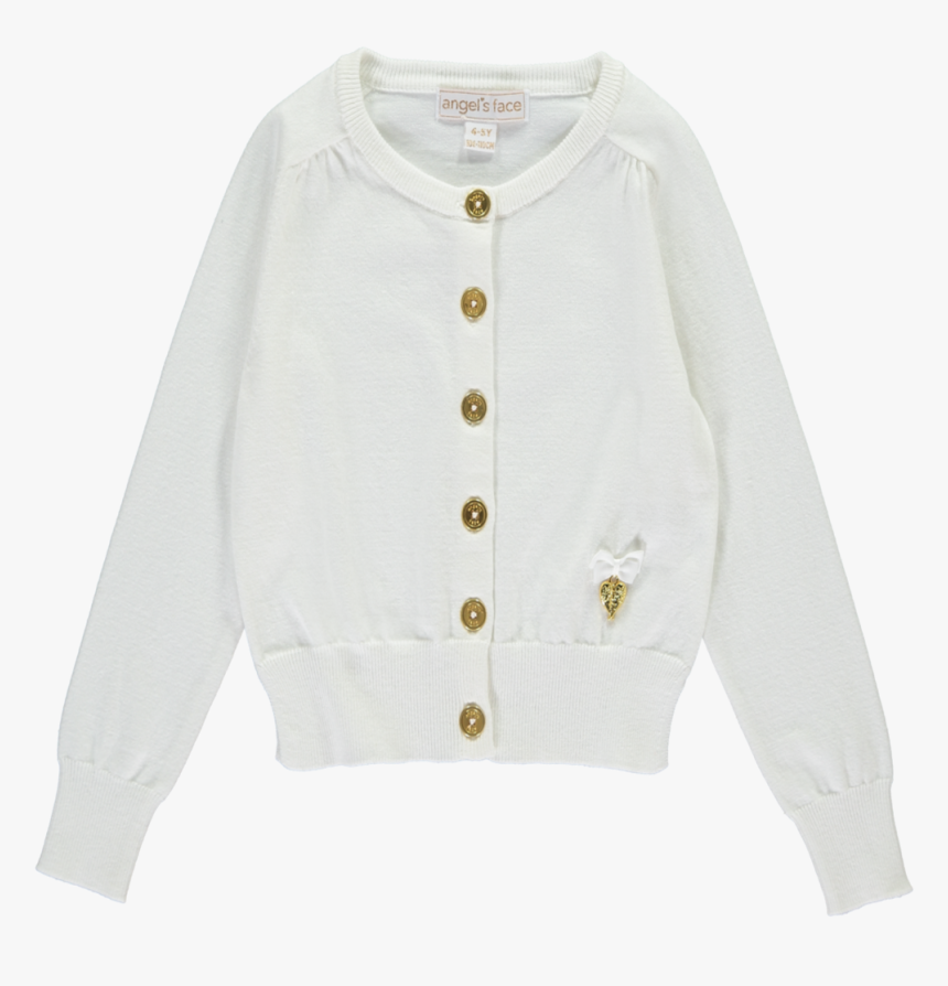 Angel"s Face Wings Design Off White Cardigan - ビジュー エン ブロイ ダリー Snidel, HD Png Download, Free Download