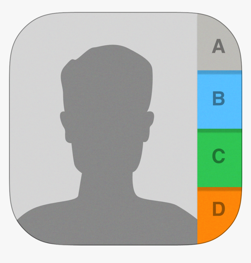 Ios 10 Contacts Icon, HD Png Download, Free Download