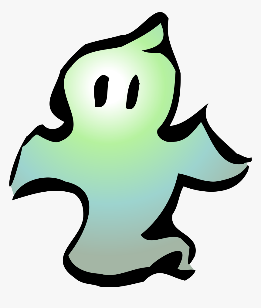 Ghost Vector Clipart Image Photo - Green Ghost Png, Transparent Png, Free Download