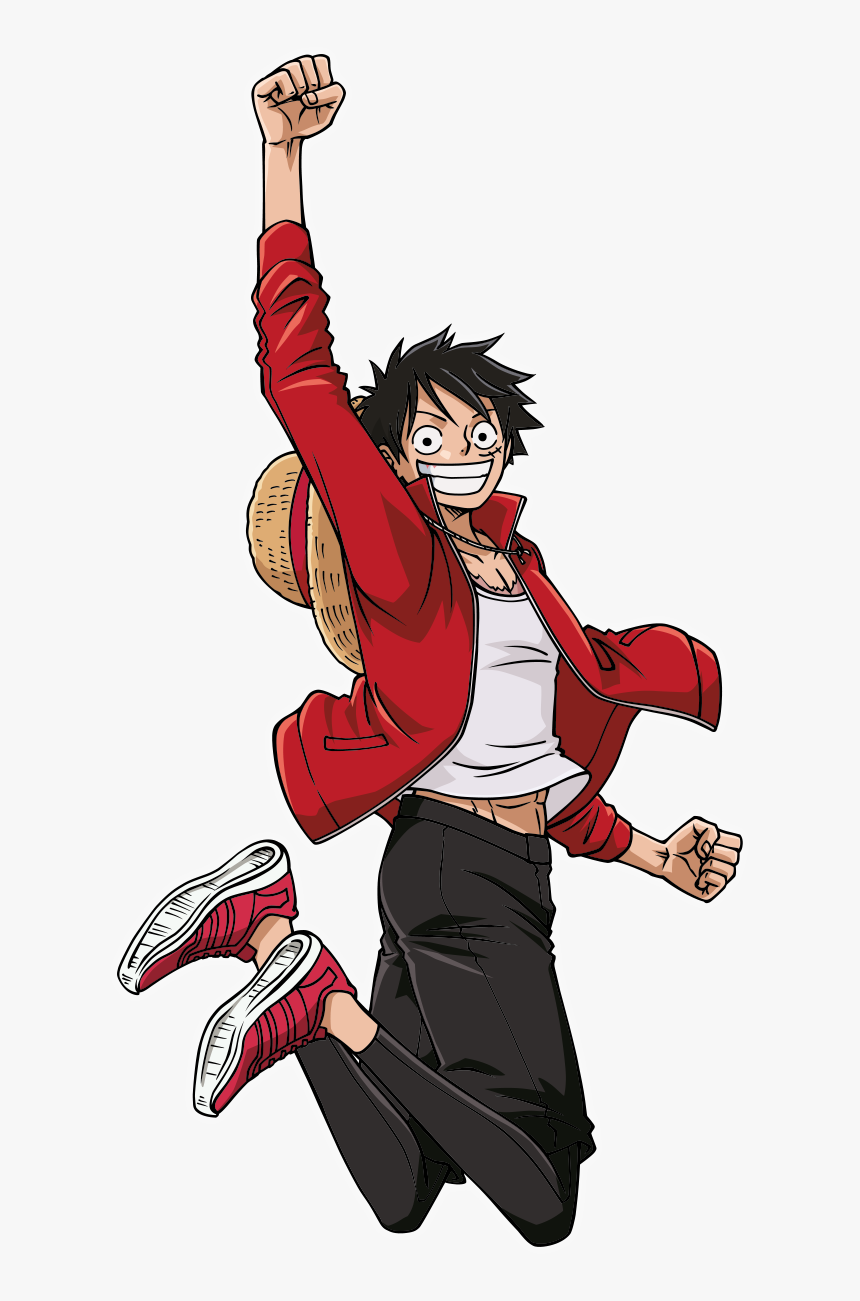 Transparent One Piece Luffy Png - Monkey D Luffy Modern, Png Download, Free Download