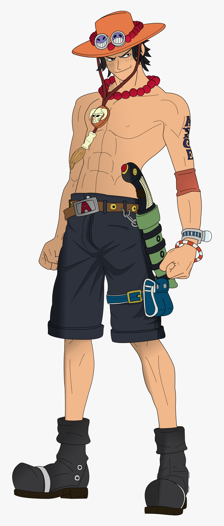 Ace One Piece Png - Portgas D Ace One Piece Png, Transparent Png, Free Download