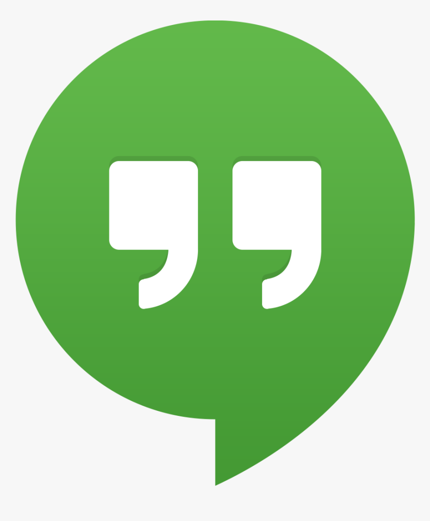 Google Hangouts - Google Hangouts Logo Png, Transparent Png, Free Download