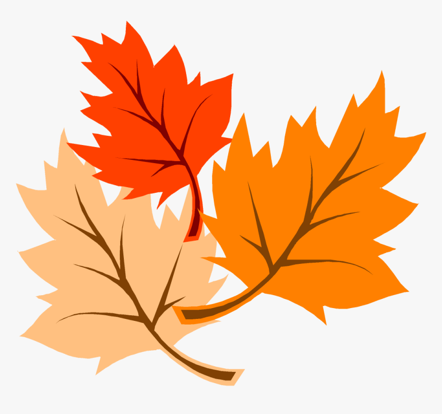 Cartoon Fall Leaves - Transparent Background Fall Clip Art, HD Png Download, Free Download