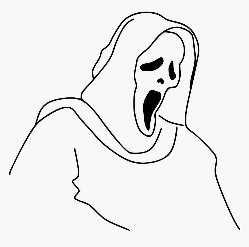 Halloween Ghost Png - Halloween Ghost Drawing, Transparent Png, Free Download