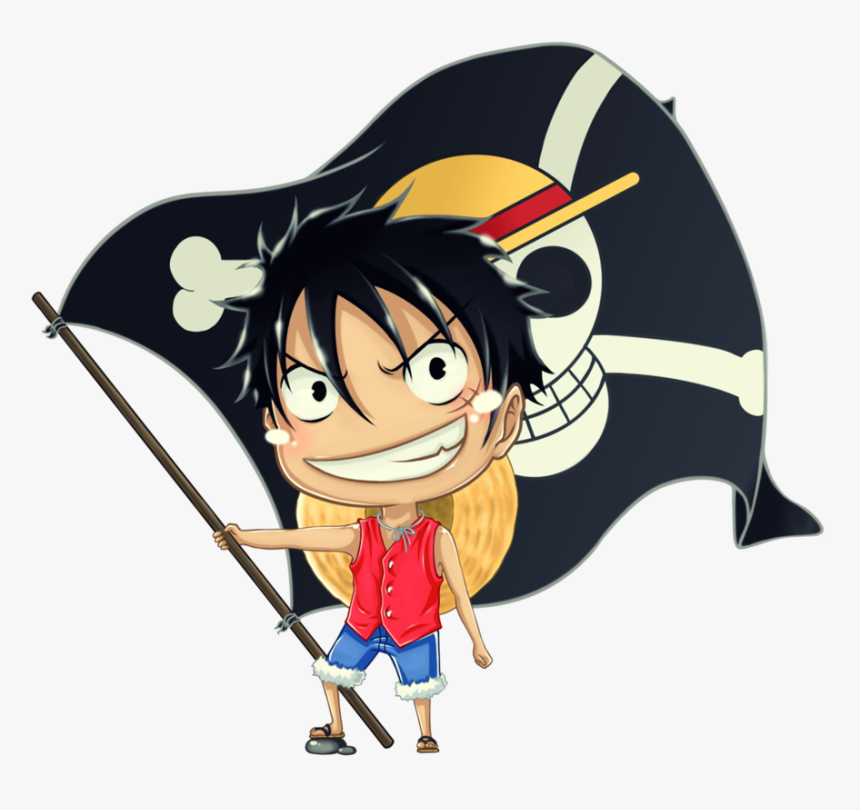 Chibi Luffy One Piece Chibi - One Piece Chibi Png, Transparent Png ...