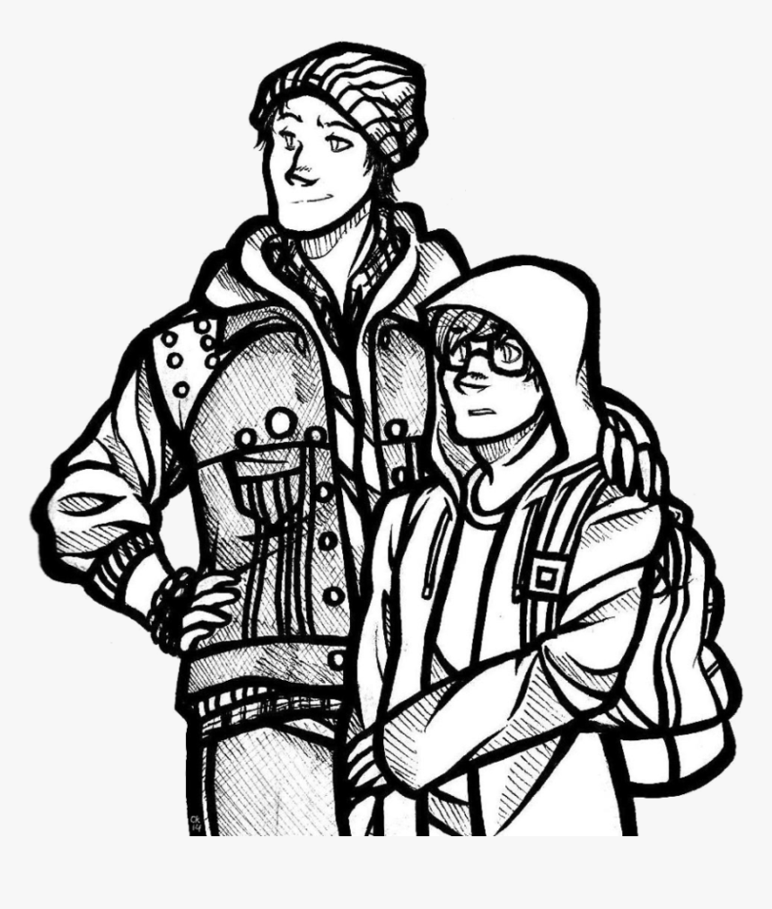 Transparent Infamous Second Son Png - Delsin X Eugene, Png Download, Free Download