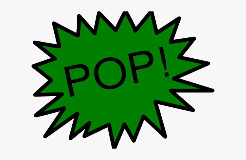 Green Pop Cliparts - Empty Comic Book Word Bubbles, HD Png Download, Free Download