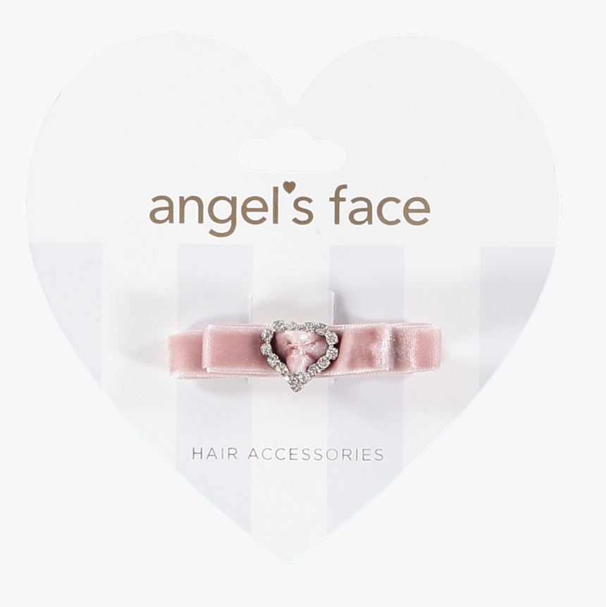 Angel"s Face Vintage Pink Velvet Hair Clip - Engagement Ring, HD Png Download, Free Download