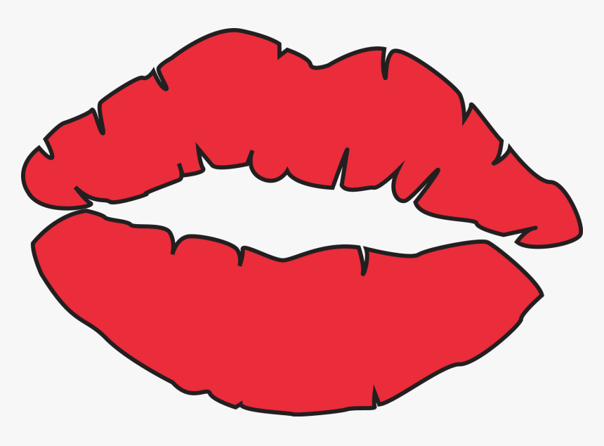 Free Lips Clip Art - Imagen De Labios Para Dibujar, HD Png Download, Free Download