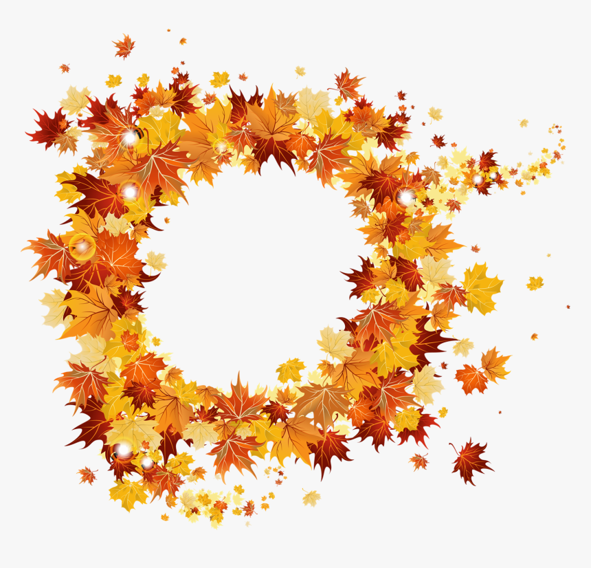 Autumn Border Frames Png Image Download - Autumn, Transparent Png, Free Download