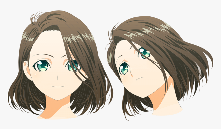 Anime Girl Face Png , Png Download - Girl Anime Face Png, Transparent Png, Free Download