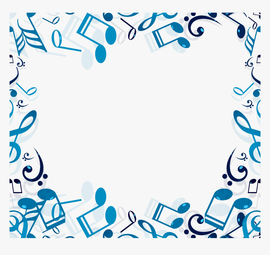 Clip Art Border Jpg Transparent - Border Design About Music, HD Png Download, Free Download