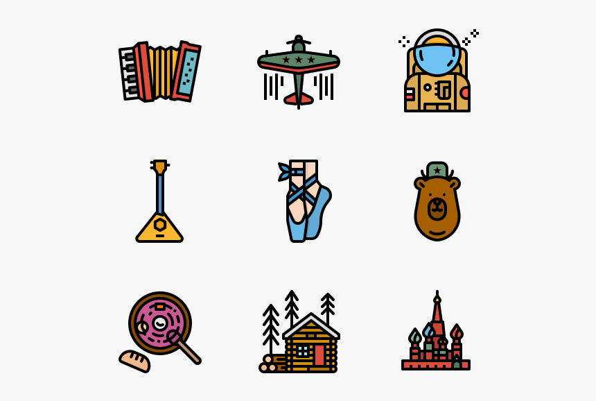 Russia - Russia Icons, HD Png Download, Free Download