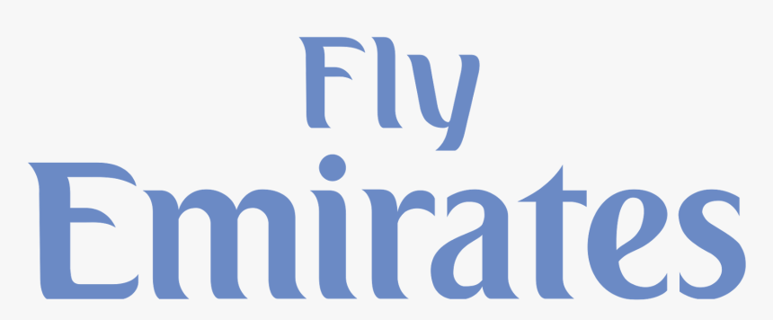 Fly Emirates Logo Png Blue, Transparent Png, Free Download