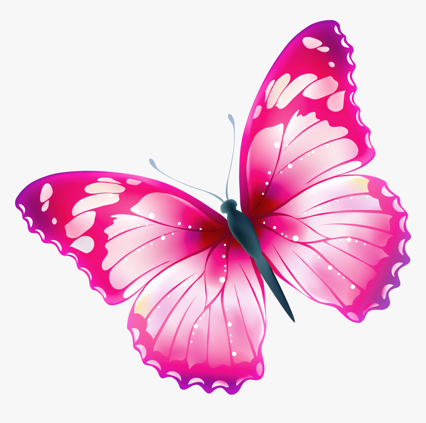 Bildergebnis F R Sch - Clip Art Butterfly Transparent, HD Png Download, Free Download