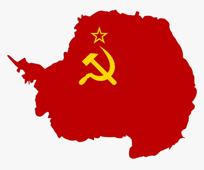 Soviet Union Logo Png - Flag Map Of Soviet Union, Transparent Png, Free Download
