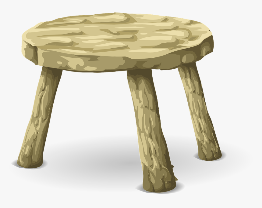 Three Legged Stool Clear Background, HD Png Download, Free Download