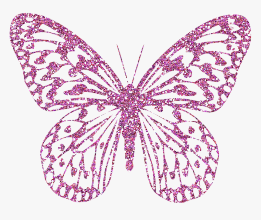 Butterflies Clipart Png - Pink Real Butterfly Png, Transparent Png, Free Download