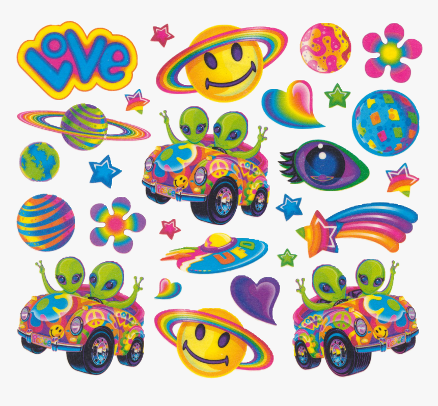 90's Lisa Frank Stickers, HD Png Download, Free Download