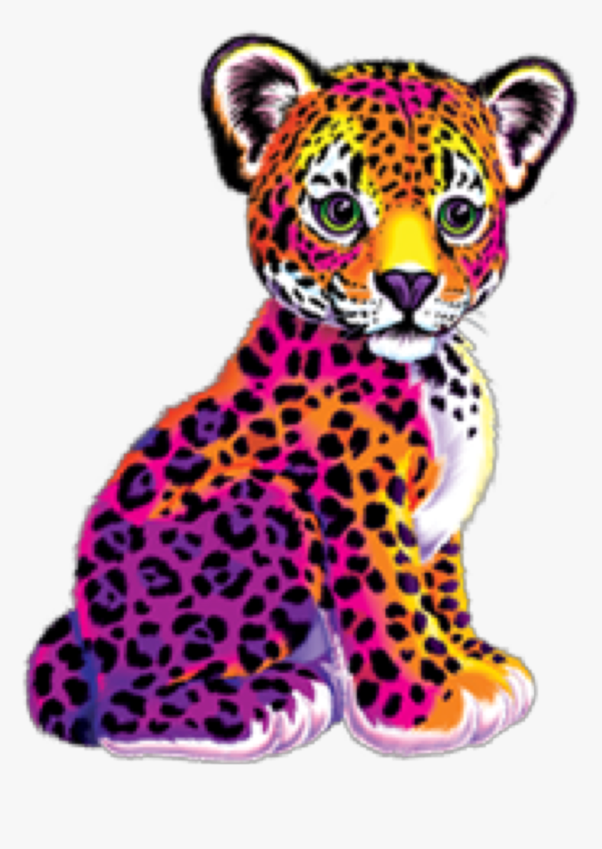 Transparent Cute Jaguar Clipart - Transparent Lisa Frank Clipart, HD Png Download, Free Download