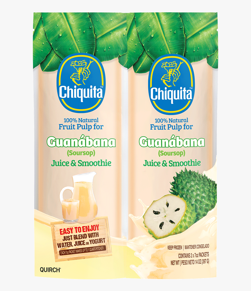 Soursop Fruit Chiquita Juice, HD Png Download, Free Download