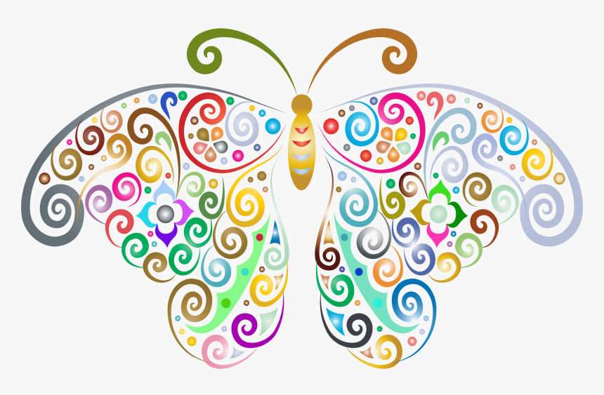 Butterfly Computer Icons Graphic Design Clip Art - Transparent Background Butterfly Clipart, HD Png Download, Free Download