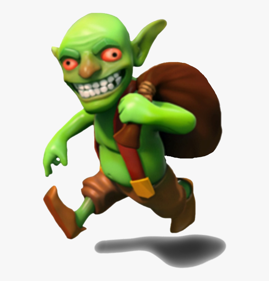 Transparent Goblin Clipart - Clash Of Clans Old Goblin, HD Png Download, Free Download