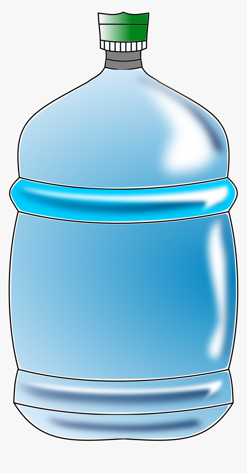 Clip Art Bottle Water Clip Art - Gallons Of Water Clipart, HD Png Download, Free Download