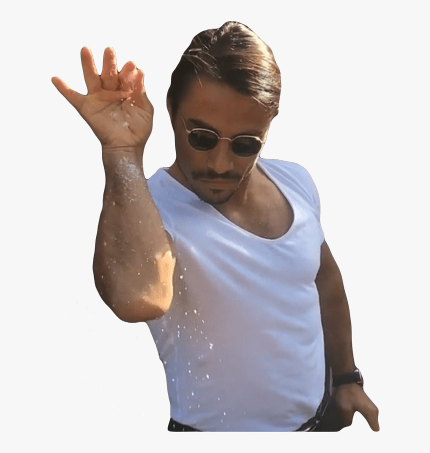 Salt Bae - Memes Funny Stickers For Whatsapp, HD Png Download, Free Download