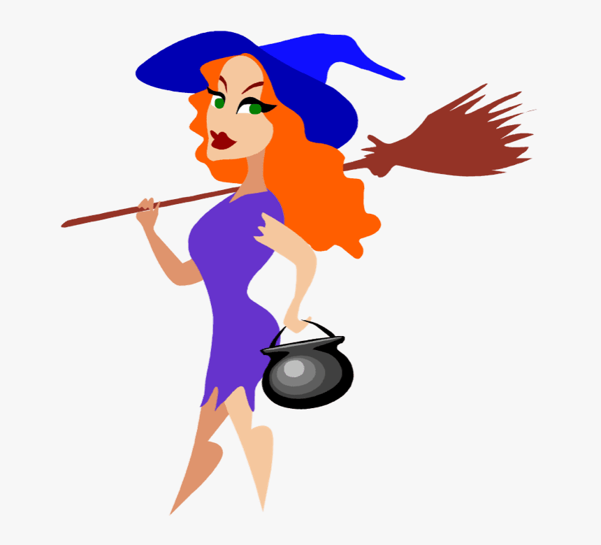 Sexy Witch Clip Art, HD Png Download, Free Download