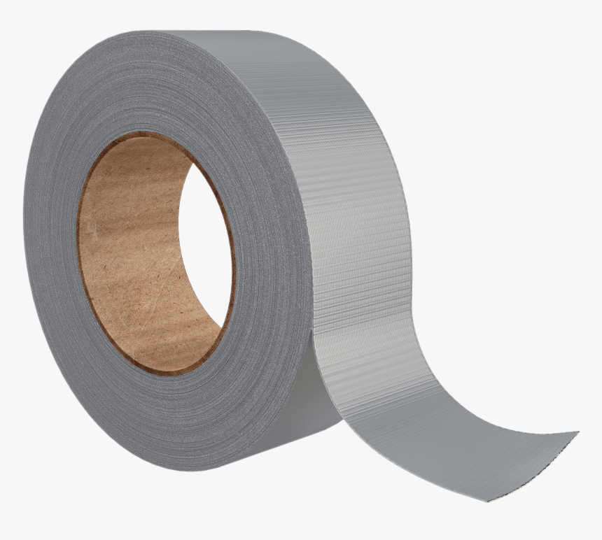 Grey Duct Tape - Duct Tape Roll Png, Transparent Png, Free Download