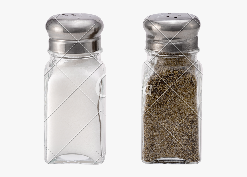 Salt And Pepper Shakers Png - Glass Salt And Pepper Shaker Set, Transparent Png, Free Download