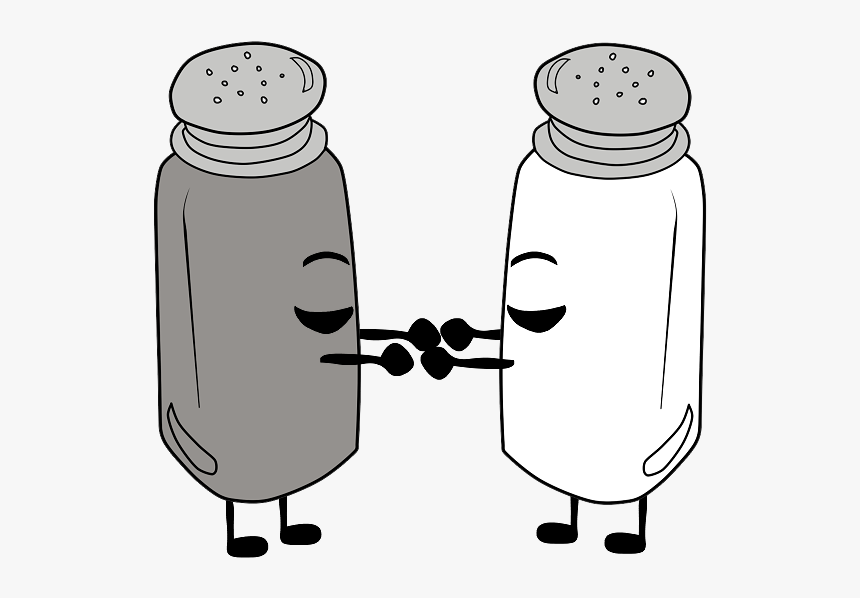 Salt Shaker Transparent Png Clipart Free Download - Transparent Salt And Pepper Cartoon, Png Download, Free Download