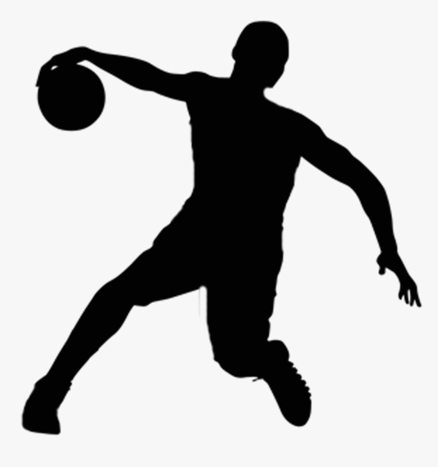 American Football Player Silhouette Png - Basketball Player Vector Png, Transparent Png, Free Download