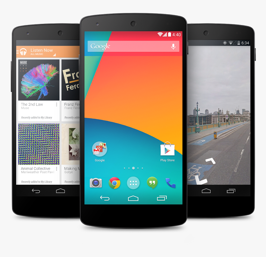 Nexus 5 Android Kitkat - Android Kitkat Nexus 5, HD Png Download, Free Download