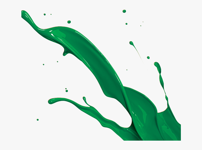 Green Paint Splatter - Green Paint Splash Png, Transparent Png, Free Download