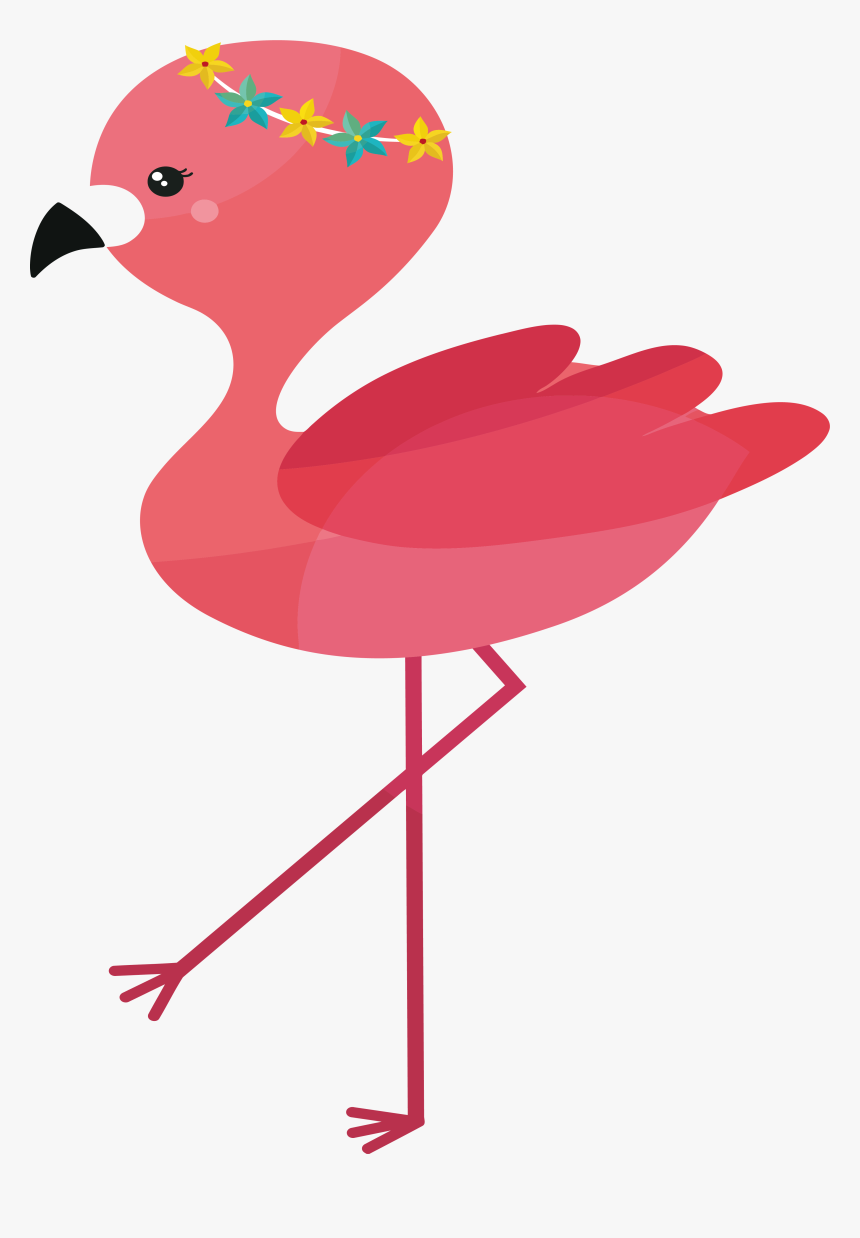 Clip Art Pink Flamingos Transprent Png Free - Flamingo Clipart Png, Transparent Png, Free Download