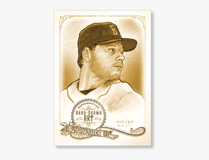 Roger Clemens 2017 Gypsy Queen Baseball Portrait Art - Gentleman, HD Png Download, Free Download