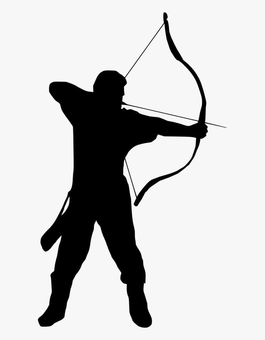 Archer Silhouette Png, Transparent Png, Free Download