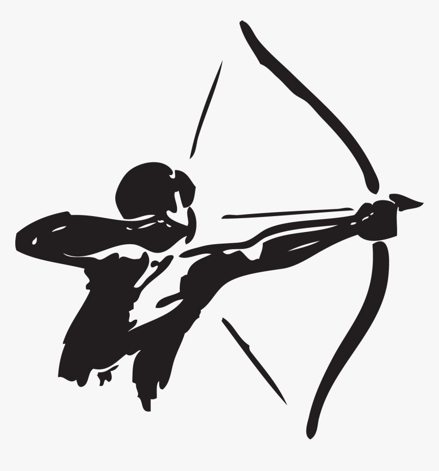 Archery Bow And Arrow Hunting Clip Art - Bow And Arrow Png, Transparent Png, Free Download