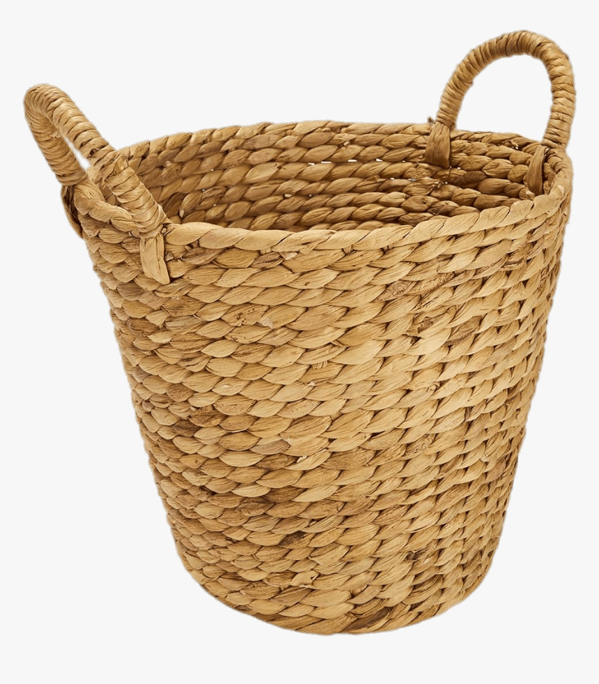 Round Basket With 2 Handles - Basket Png, Transparent Png, Free Download