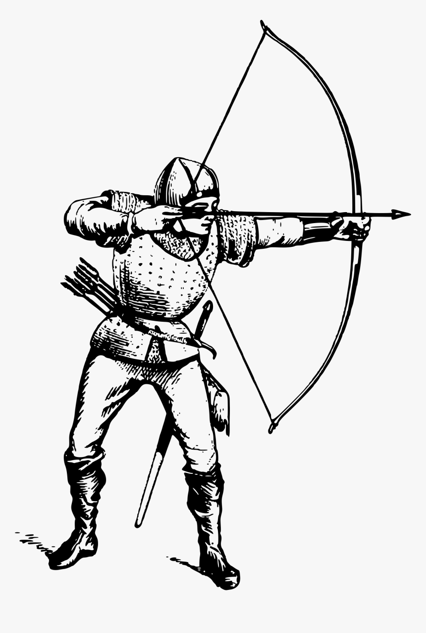 Archer - Archer Black And White, HD Png Download, Free Download