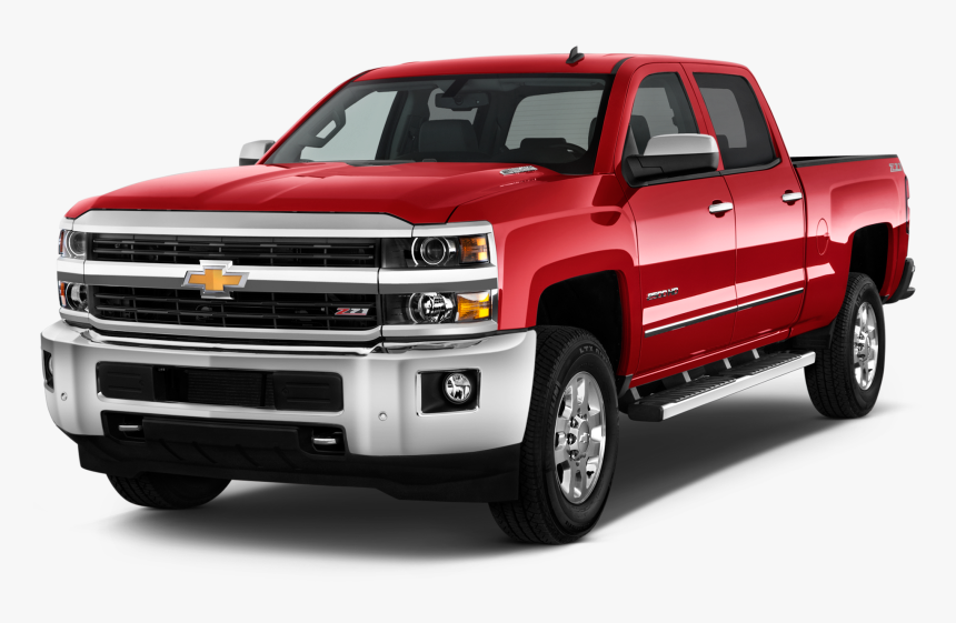 Silverado Drawing Dodge Ram - 2017 Red Chevy Silverado 2500hd, HD Png Download, Free Download