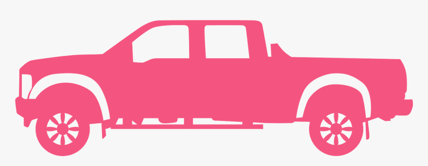 Pickup Truck Silhouette, HD Png Download, Free Download