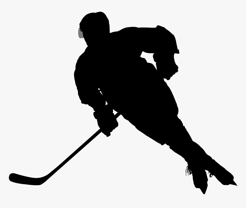 Field Hockey Stick Ice Hockey Volleyball - Hockey Player Silhouette Png, Transparent Png, Free Download