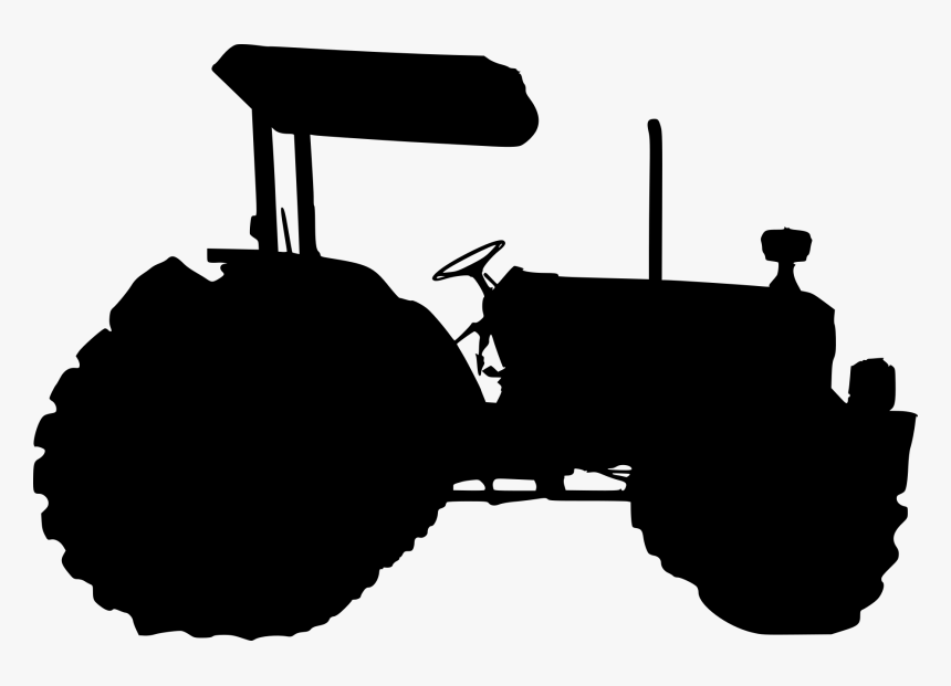 Black Tractor Png Transparent, Png Download, Free Download