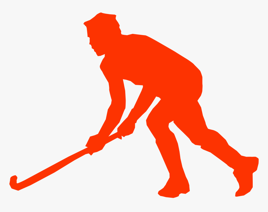 Hockey, Hockey Stick, Sports, Player, Silhouette - Field Hockey Png, Transparent Png, Free Download