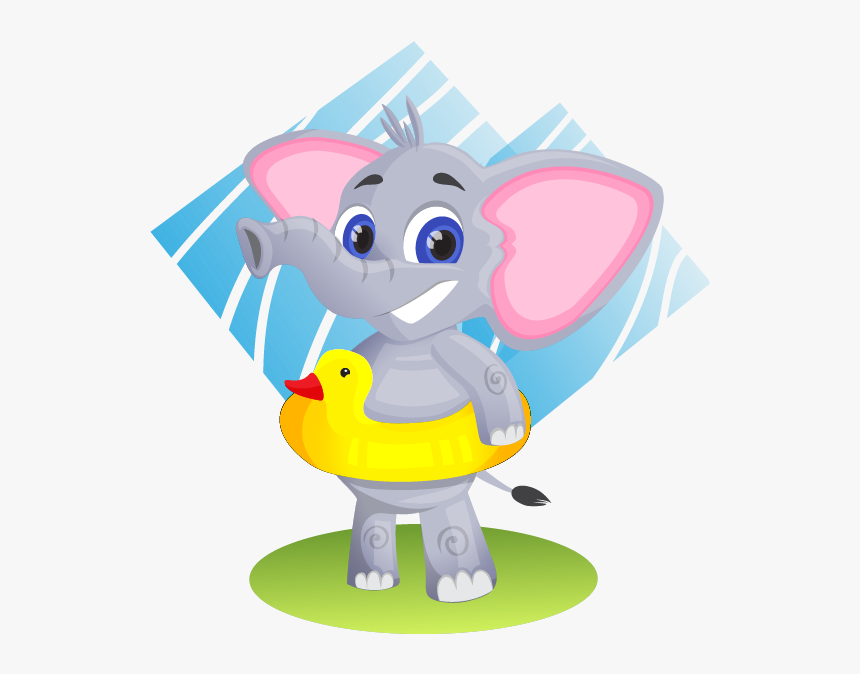 Baby Elephant To Use Hd Image Clipart - Cartoon, HD Png Download, Free Download