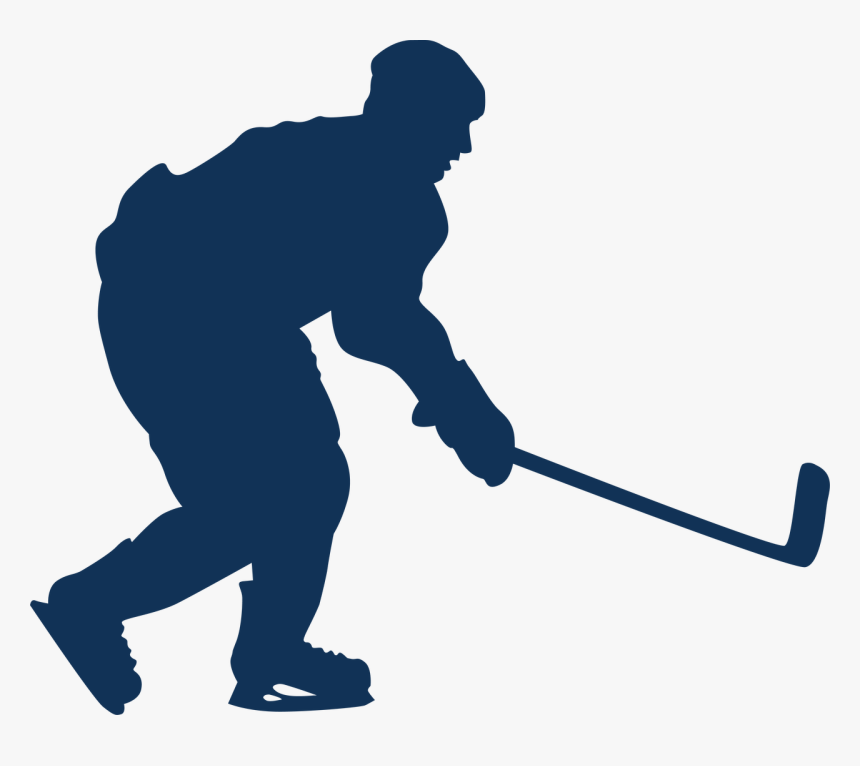 Hockey Silhouette Svg Cut File - Illustration, HD Png Download, Free Download